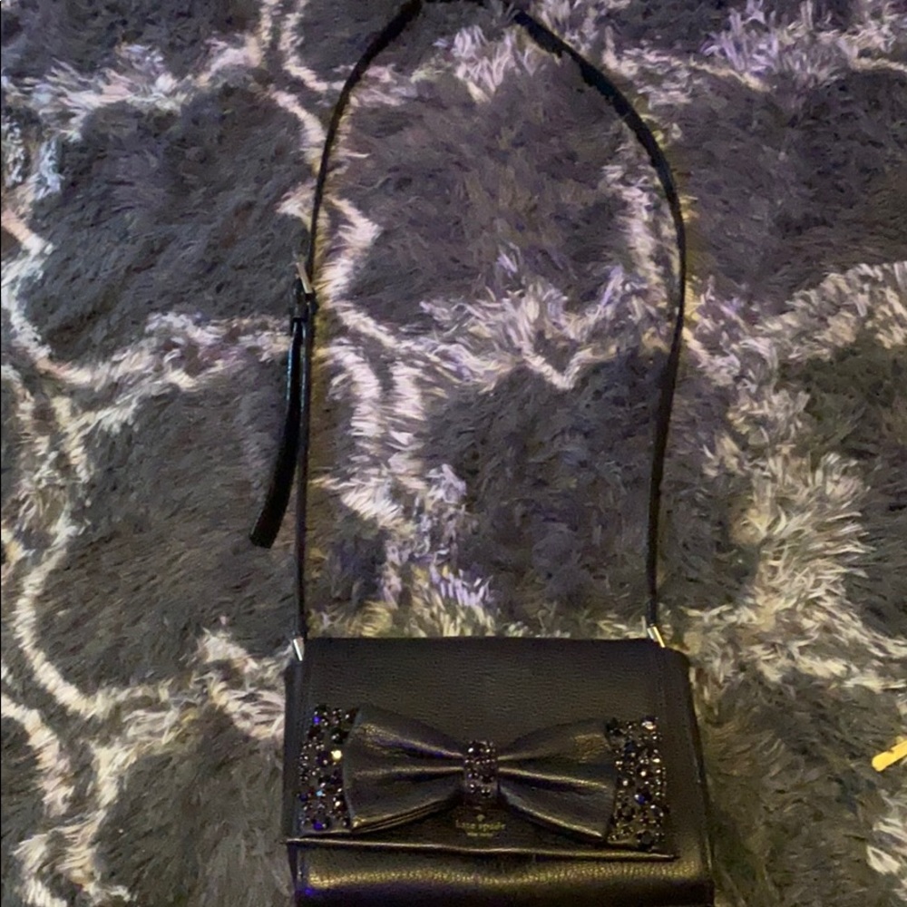 black KATE SPADE crossbody
